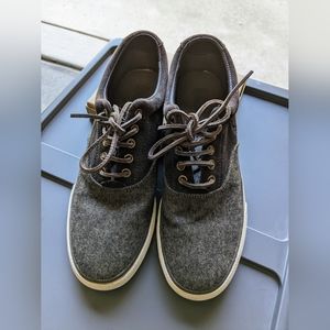 Polo Ralph Lauren Vaughn Brown Tweed/Suede Sneaker Size 11